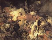 Eugene Delacroix Eugene Delacroix De kill of Sardanapalus Sweden oil painting reproduction